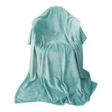 solid custom design flannel fleece blankets for winter