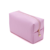 Custom logo private label cosmetic bag small PU travel makeup organizer bag zipper make up brush cosmetic pouch bags