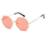 A0332 Superhot Eyewear 2019 Fashion Sun glasses Tinted Lenses Hexagon Metal Sunglasses