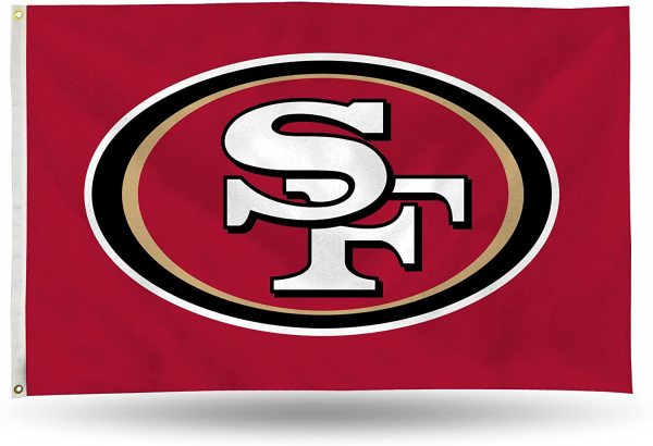 Fast delivery San Francisco flag custom 49ers NFL flag 3*5ft wholesale