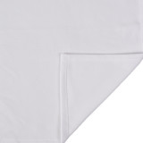 Promotional bottom price Whole sales white for sublimation printing polar fleece blanket