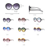 15532 Superhot Eyewear 2019 Fashion Ladies Large Sun glasses Women Oversized Round Shades Sunglasses