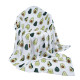 Flannel Printed Blanket Super Soft Fleece Blanket For Spring Series