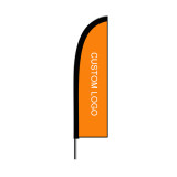Custom Made In China Superior Quality Durable Using Low Price Custom 5m Beach Flag Promotion