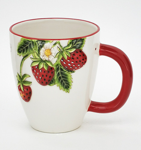 Wholesale Custom Pink Gift Milk Porcelain Cup Sublimation Reusable Coffee Ceramic Mug