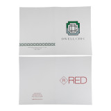 Wholesale A4 custom logo company paper file presentation folders with pocket and card holders