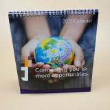Promotional Customised 2021 Design Desktop Paper Calendar
