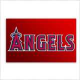 MLB Popular 3x5ft champions Anaheim Angels flags banner with custom printed
