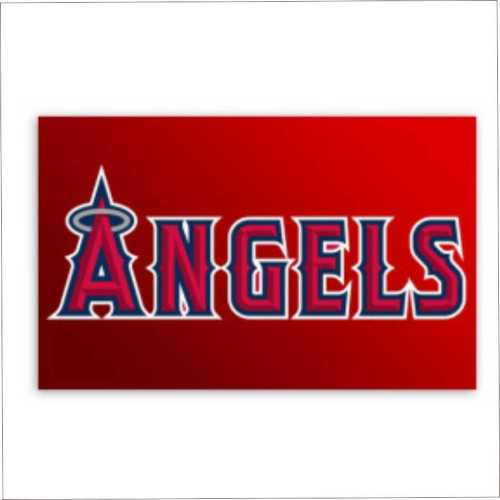 MLB Popular 3x5ft champions Anaheim Angels flags banner with custom printed