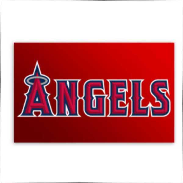 MLB Popular 3x5ft champions Anaheim Angels flags banner with custom printed