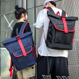 Lightweight Waterproof Daily Traveling Hiking Office Business College Bookbag Rolltop Laptop Backpack Rucksack
