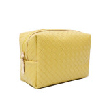 Lady Personalized Customized Logo Cosmetic Bag Travel Make Up Pouch Bag pu leather Travel Makeup Pouch