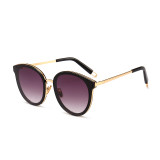 10039 Superhot 9 Color Choice Flat PC Frame Hot Sale In Asia Market Korea Style Women Sunglasses