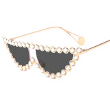 12035 Superhot Eyewear 2019 Fashion Women Sun glasses Rhinestone Cat Eye Sunglasses