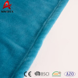 Customized color pocket baby flannel fleece blanket with tassel for kids