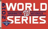 Popular 3x5ft champions Washington Nationals MLB flags banner with custom printed