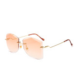 10335 Superhot Eyewear Fashion Ladies Frameless Sun glasses Shades Women Rimless Sunglasses