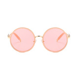 12432 Superhot Eyewear Fashion Women Sun glasses Ladies Pink Cute Round Sunglasses