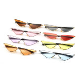 13145 Superhot Eyewear Fashion Women Sun glasses Small Half Frame Cat Eye Sunglasses