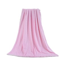 Hot Selling Fashion Super Soft Micromink Sherpa Blanket