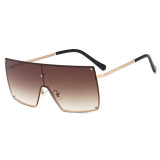 25937 Superhot Eyewear 2020 Fashion Chain Style Temple Sun glasses Flat Top Women Shades Sunglasses