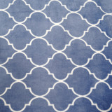 High quality confortable printing plush flannel fleece blanket
