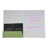 Custom Logo CMYK Printing A5 A4 Mini Matt Glossy Lamination Art Card Paper Presentation Folder