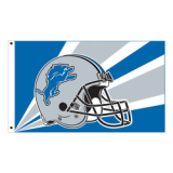 NFL Custom 3*5ft Detroit Lions flag sample fast delivery