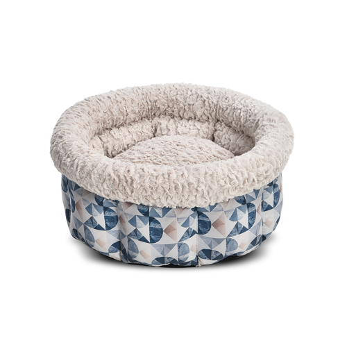 Comfort Pet Cuddler Polyester Peach Skin Fabric Sofa Memory Foam Dog Bed