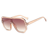 17532 Superhot Eyewear 2019 Fashion One piece Lens Sun glasses Shield Oversized Sunglasses