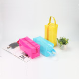 Women Clear Makeup Organizer Pouches Tote Travel Toiletry Bags Transparent PVC Cosmetic Bag