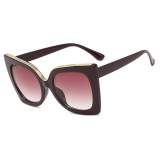 25437 Superhot Eyewear 2019 Fashion Oversized Shades Brand Designer Women Sunglasses