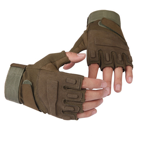 Competitive Price Outdoor sports fingerless Finger Out Gloves cycling gloves half finger