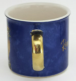 Creative ceramic cup large capacity European style household mug couple personalized coffee cup