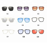 61119 Superhot Eyewear 2019 Movie Spiderman Far from Home Tony Stark Sunglasses Edith Glasses