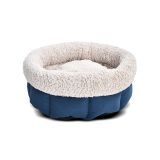 Comfort Pet Cuddler Polyester Peach Skin Fabric Sofa Memory Foam Dog Bed