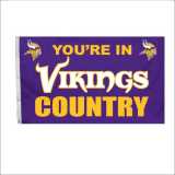 NFL Custom 3*5ft Minnesota Vikings flag sample fast delivery