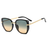 26337 Superhot Eyewear 2019 Fashion Black Gradient Shades Classic Women Sunglasses