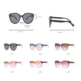 15632 Superhot Eyewear 2019 New Oversized Octagon Lens Sun glasses Plastic Round Women Sunglasses