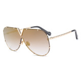 61816 Superhot Eyewear Men Women Pilot Sun glasses Brand Designer Steampunk Sunglasses