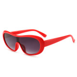 12034 Superhot Eyewear 2018 Sun glasses Plastic one piece lens shades Retro Vintage Sunglasses