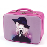 Professional make up storage organizer box custom travel cosmetic bag for Makeup Kit