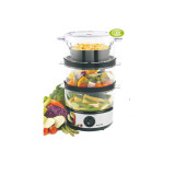 Household Electric Food Steamer 3 Layer Multifunction 4L with timer
