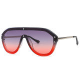 15932 Superhot Eyewear 2019 Fashion Men Women One piece lens Shades Shield Sunglasses