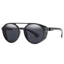 11051 Superhot Eyewear 2018 Fashion Sun glasses Steam Punk Goggles Retro Vintage Steampunk Sunglasses