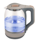1.7L cordless electric glass kettle