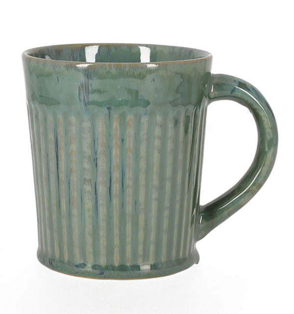 Fast Delivery Handpaint Drink Mugs Milk Cups Eco Large Ceramic Mugs Stoneware Cup