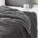 Aoyatex Super Soft Cozy Luxury Bed Sofa Microfiber Custom Soild Flannel Fleece Throw Blanket