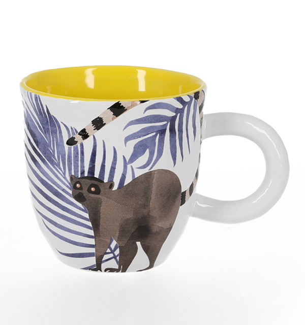 Custom Logo Size Stoneware Milk Coffee Mugs Ceramic Cup Cheap Oval Modern Ceramic Mugs