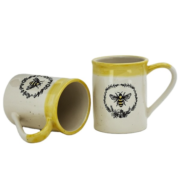 Custom Logo European Coffee Cups Mugs Ceramic Tea Ceramic Coffee Mug Cup With Handle